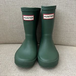 Toddler Kids Hunter Classic Rain Boot Hunter Green